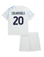 Otroške Nogometnih dresov Inter Milan Hakan Calhanoglu #20 Gostujoči 2025-26 Kratki rokavi (+ hlače)